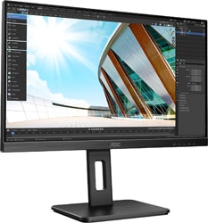 AOC Q24P2Q 23.8" 4 ms 2K Pivot IPS 75 Hz Monitör