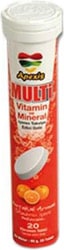 Apexis Multivitamin ve Mineral 20 Efervesan Tablet