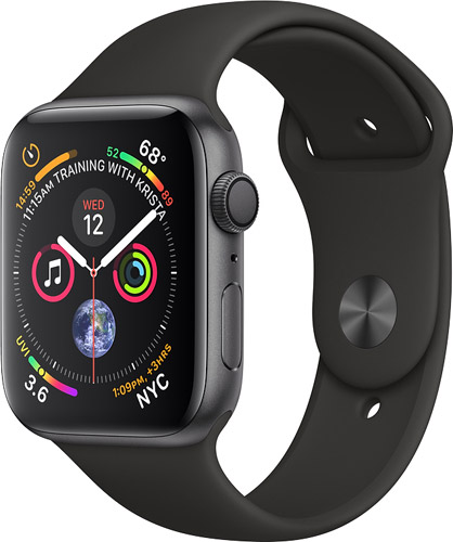 Apple Watch Series 4 GPS 44mm Spor Kordon Akıllı Saat Fiyatları 