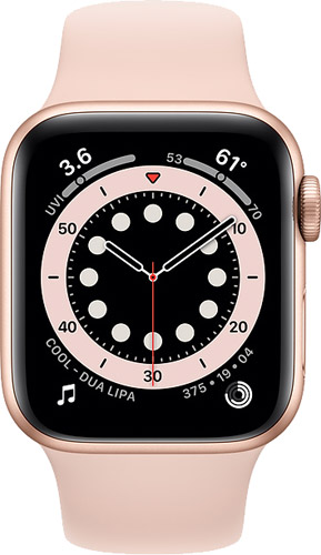 スマートフォン/携帯電話 その他 Apple Watch Series 6 GPS 40mm Altın Rengi Alüminyum Kasa ve Spor 