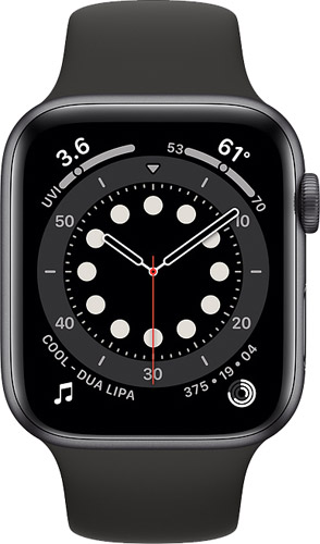 その他 その他 Apple Watch Series 6 GPS 44mm Uzay Grisi Alüminyum Kasa ve Spor 