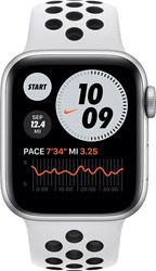Apple Watch Series 6 Nike GPS 40mm M00T3TU/A Gümüş Rengi Alüminyum Kasa ve Nike Spor Kordon Akıllı Saat
