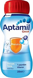 Aptamil 1 Yaş+ Çocuk Sıvı Devam Sütü 200 ml