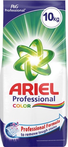 Ariel P&G Professional Parlak Renkler 10 kg Renkliler için Toz Çamaşır Deterjanı