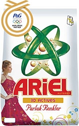 Ariel Parlak Renkler 3 kg Toz Deterjan