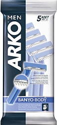 Arko Men Banyo Kullan At 5'li Tıraş Bıçağı