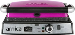 Arnica Tostit Maxi Granit Fuşya 2000 W Tost Makinesi