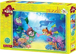 Art Puzzle 4499 Dalgıç Çocuklar 50 Parça Yapboz