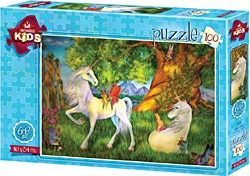 Art Puzzle 4512 Sevimli Atlar 100 Parça Yapboz