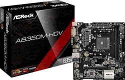 Asrock AB350M-HDV B350 AM4 DDR4 Micro ATX Anakart Fiyatları
