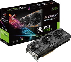 【高負荷テスト済み】ASUS ROG STRIX-GTX1080ti Asus GTX 1080 Ti ROG-STRIX-GTX1080TI-11G-GAMING 11 GB Ekran Kartı
