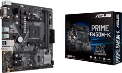 Asus PRIME B450M-K AMD AM4 DDR4 Micro ATX Anakart