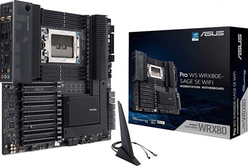 Asus PRO WS WRX80E-SAGE SE Wi-Fi AMD DDR4 E-ATX Anakart