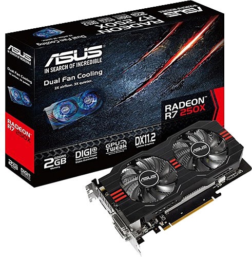 Asus R7 250X R7250X-2GD5 2 GB Ekran Kartı Fiyatları, Özellikleri