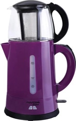 Awox Teaplus Mürdüm 2000 W Cam Demlikli Çay Makinesi