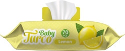 Baby Turco Limon Kokulu 70 Yaprak Islak Bebek Havlusu