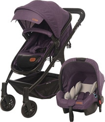 Baby2Go 8046 Caromio Travel Sistem Mor Bebek Arabası