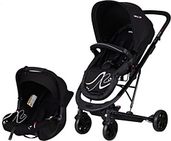 Baby2Go 86050 Millenium Travel Sistem Siyah Bebek Arabası