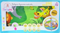 Babycim Aynalı Daire Orman Alemi Oyun Halısı