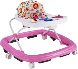 Babyhope 216 Oyuncaklı Ayarlanabilir Yürüteç Pembe