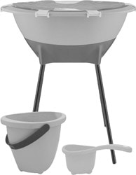Babyjem Elegant Küvet Seti Gri