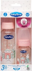 BabyTime BT207 3'lü Cam Biberon Seti