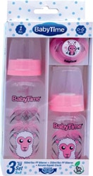 BabyTime BT209 3'lü PP Biberon Seti