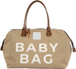 Bagmori Baby Bag Baskılı Vizon Bebek Bakım Çantası