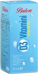 Balen D3 Vitamini 15 ml