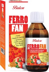 Balen Ferrofan Demir Çinko Şurup 150 ml