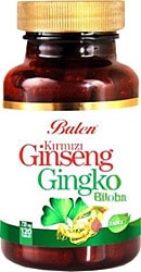 Balen Ginseng Ginkgo Biloba 720 mg 120 Kapsül