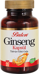 Balen Ginseng 375 mg 60 Kapsül