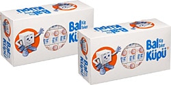 Balküpü Çift Sargılı Küp Şeker 750 gr 2'li