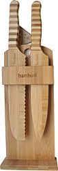 Bambum BSB001 Chapati 2'li Standlı Bıçak Seti