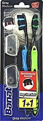 Banat Deep Clean Black 2'li Diş Fırçası