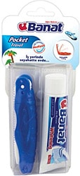 Banat Pocket Travel 25 ml Diş Macunu Seti