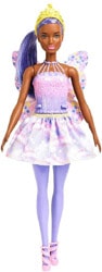 Barbie Dreamtopia Peri Bebek Mor Elbiseli FXT02