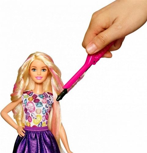 saçı boyanan barbie