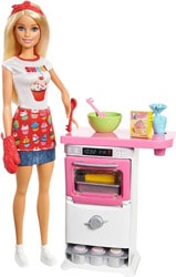 Barbie Mutfakta Oyun Seti FHP57