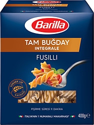 Barilla Integrale Fusilli Burgu Makarna 400 gr