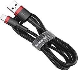 Baseus Cafule 2A 1 m iPhone Lightning Şarj Kablosu
