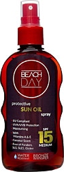 Beach Day 150 ml 15 Faktör Bronzlaştırıcı Yağ