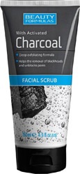 Beauty Formulas Charcoal Facial Scrub 150 ml Peeling