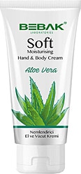 Bebak Soft Aloe Vera 75 ml Nemlendirici El ve Vücut Kremi