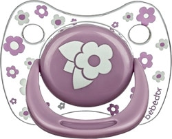 Bebedor 171 Crystal Silikon Damaklı Uç Şeffaf 0-6 Ay Emzik
