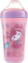 Bebedor 240 ml Yalıtımlı Yumuşak Uçlu Bardak Pembe 8509