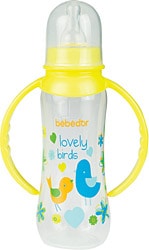 Bebedor 77302 Desenli Ergonomik Kulplu 250 ml Biberon