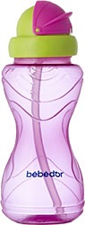 Bebedor 8504 Sportif Pipetli 330 ml Pembe Bardak