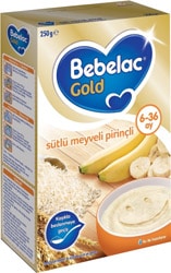 Bebelac Gold Sütlü Meyveli Pirinçli Kaşık Maması 250 gr