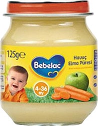 Bebelac Havuç Elma Püresi Kavanoz Maması 125 gr